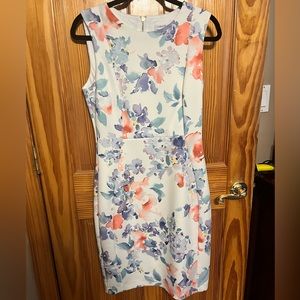 Calvin klein spring floral dress